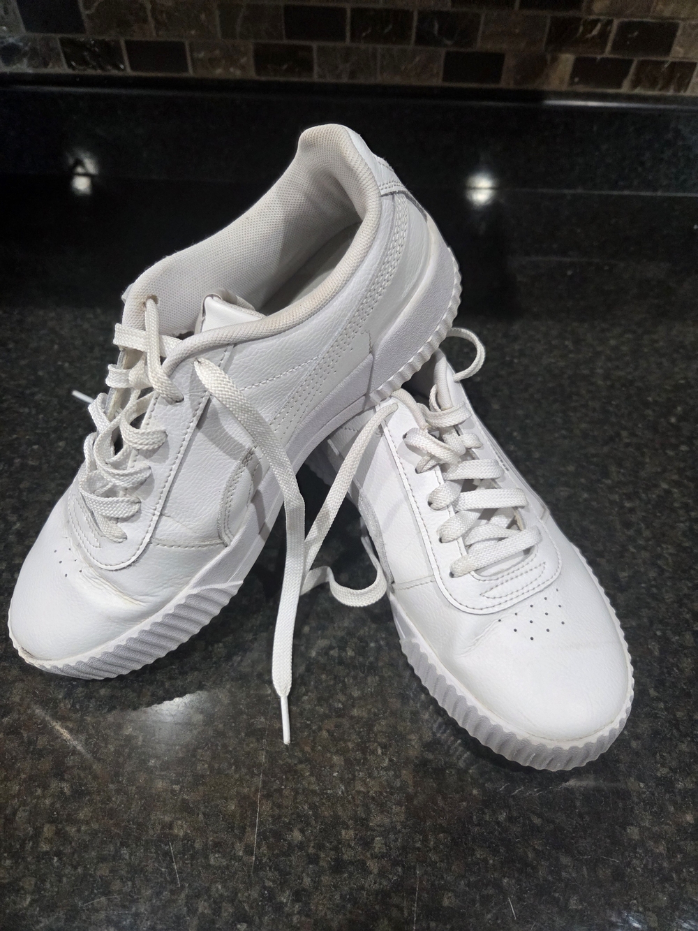 White Puma Sneakers